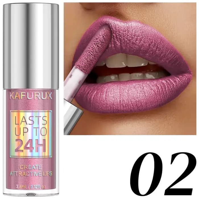 Vernis à lèvres à paillettes