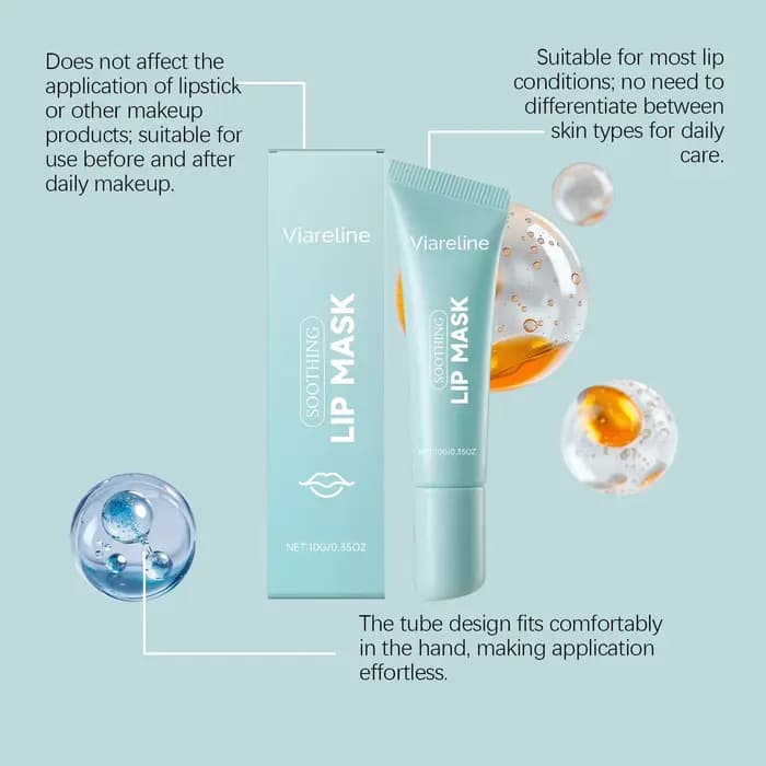 Masque apaisant pour les lèvres à la vitamine E