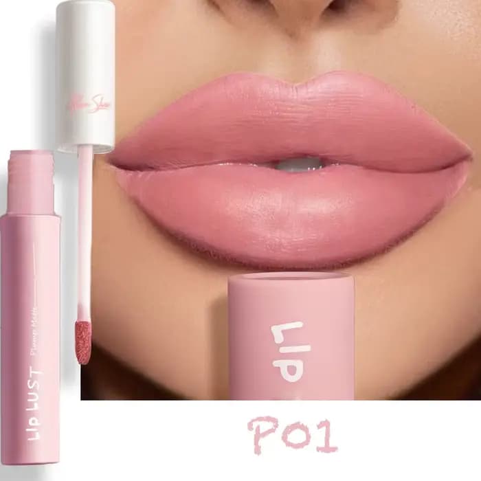 Rouge à lèvres liquide mat, 10 couleurs, brillant à lèvres rose nu, imperméable, longue durée, tasse