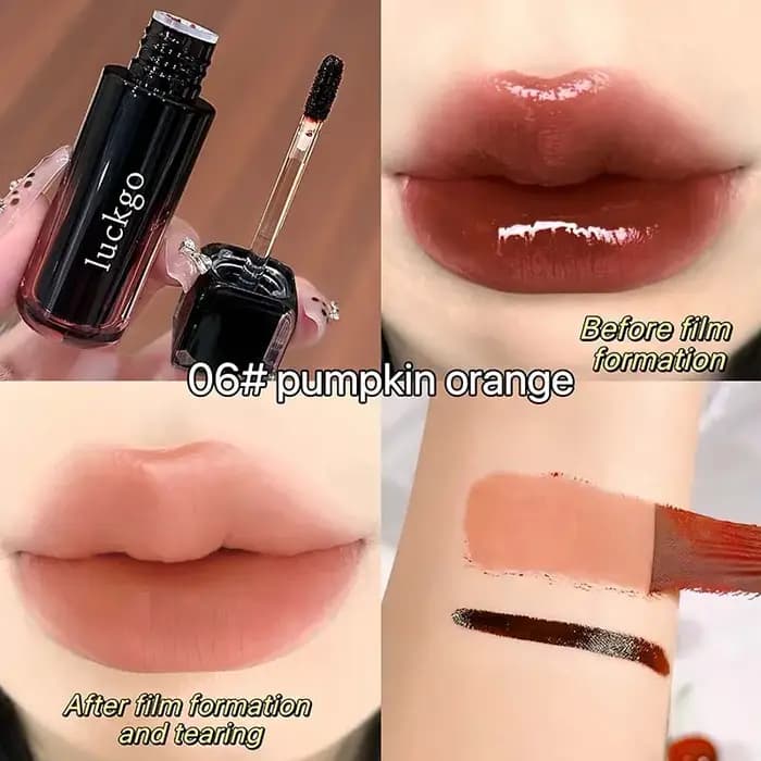 Teinte Peel Off Lip Stain – Rouge à lèvres liquide mat imperméable et résistant aux taches