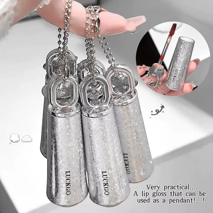 Gloss à lèvres hydratant effet miroir transparent