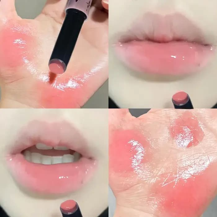 Stylo à gelée pour les lèvres scintillant violet mûrier