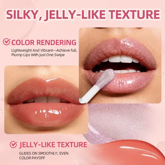 Gloss à lèvres en gelée