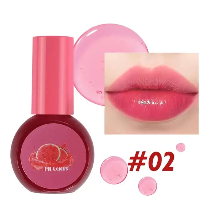 Jus de fruits rouge lèvre joue teinte miroir eau lumière liquide Blush hydratant Sexy brillant à lèvres