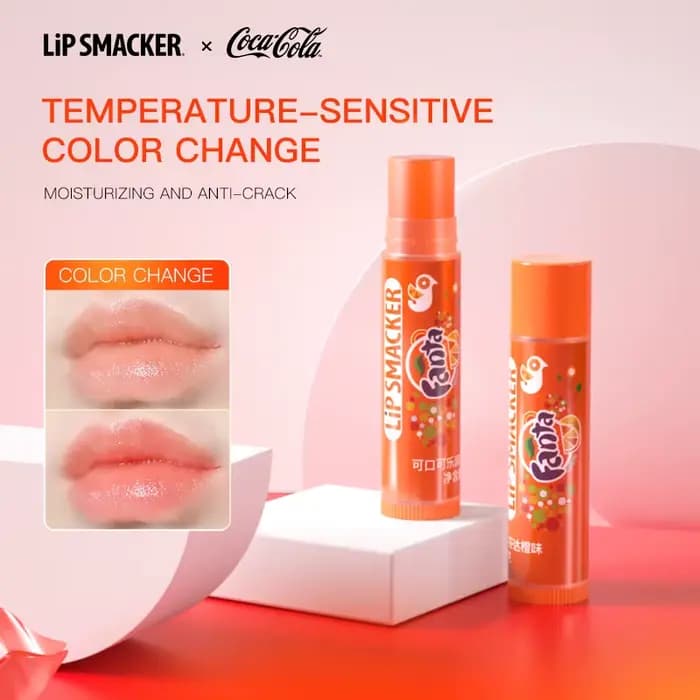 SMACKER X CoCa Cola baume à lèvres collaboratif pour automne hiver hydratant longue durée coloré