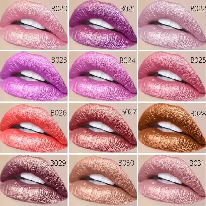 12 couleurs corée mat paillettes rouge à lèvres rose nu mat