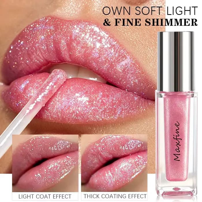 Gloss à lèvres hydratant 6 couleurs