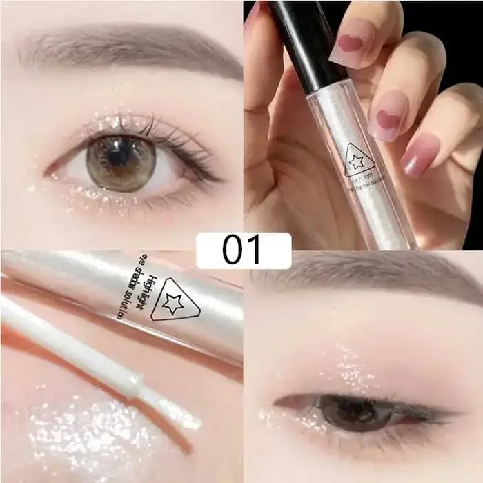 Eyeliner liquide à paillettes