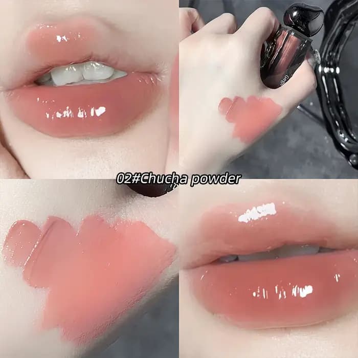 Gege Bear Gloss et laque à lèvres effet verre