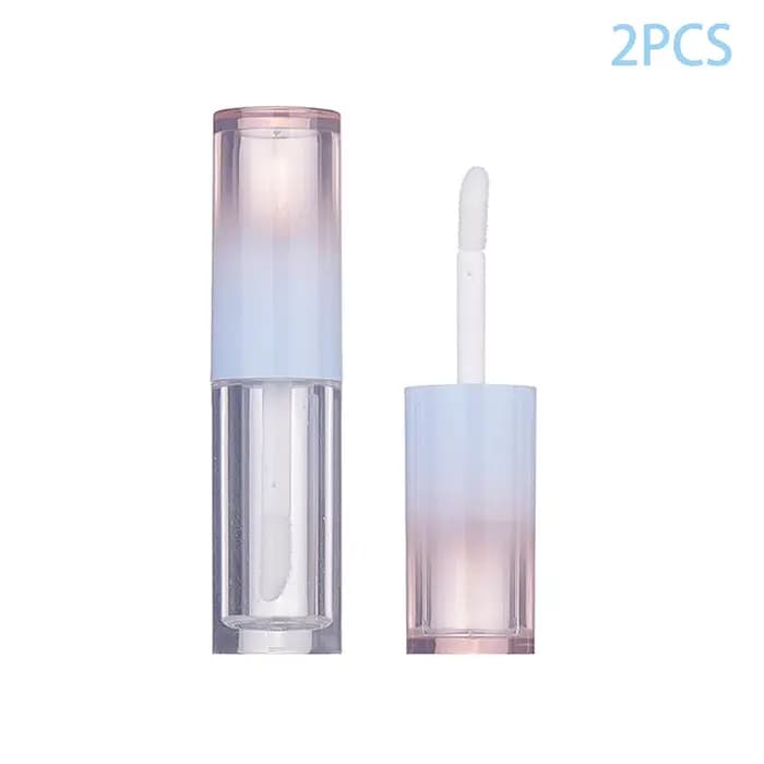 Bouteille de glaçage à lèvres dégradé rose bleu