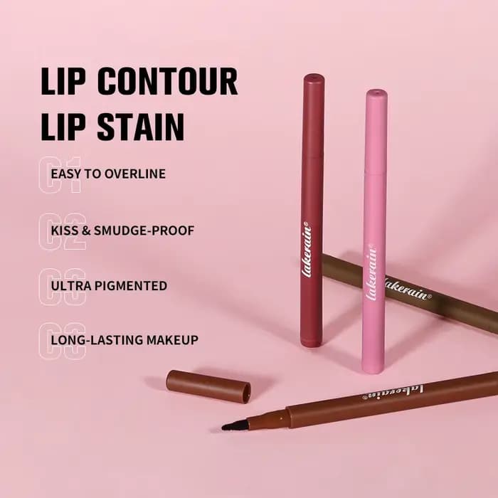 Stylo antiadhésif 2 en 1 pour Contour des lèvres