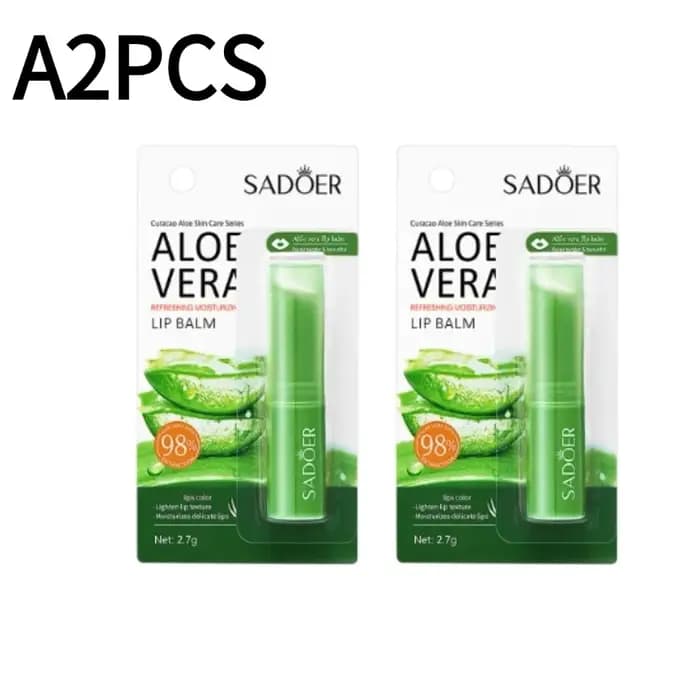 SADOER 1-15 pièces baume à l'aloe pour les lèvres nourrissant hydratant