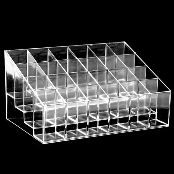 Boîte de Rangement Acrylique pour Rouge à Lèvres et Verhéritage à Ongles