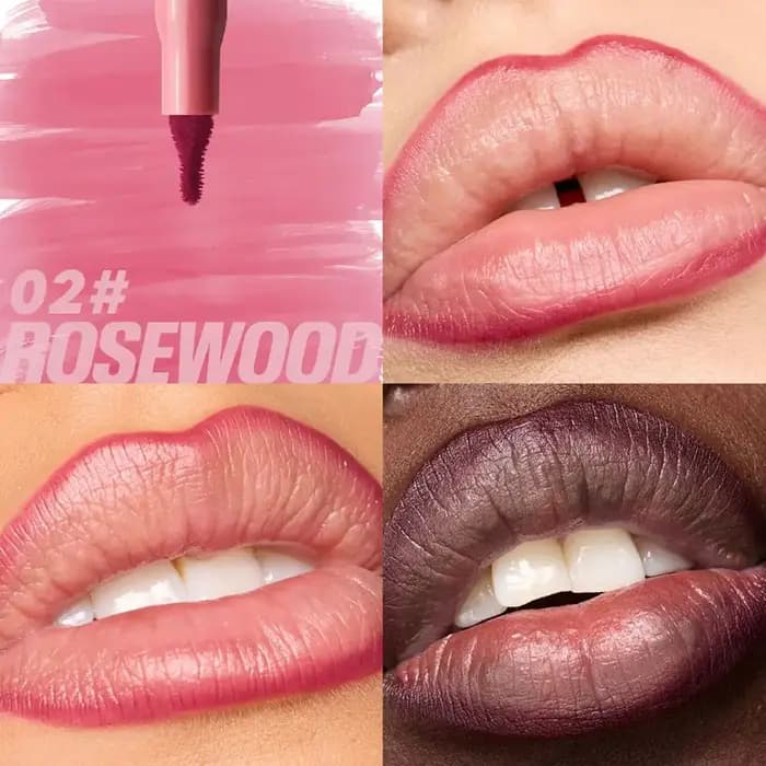 Page Vine Velvet Lip Liner imperméable sans transfert longue durée très pigmenté couleur crée des lèvres charnues 3D définition du maquillage