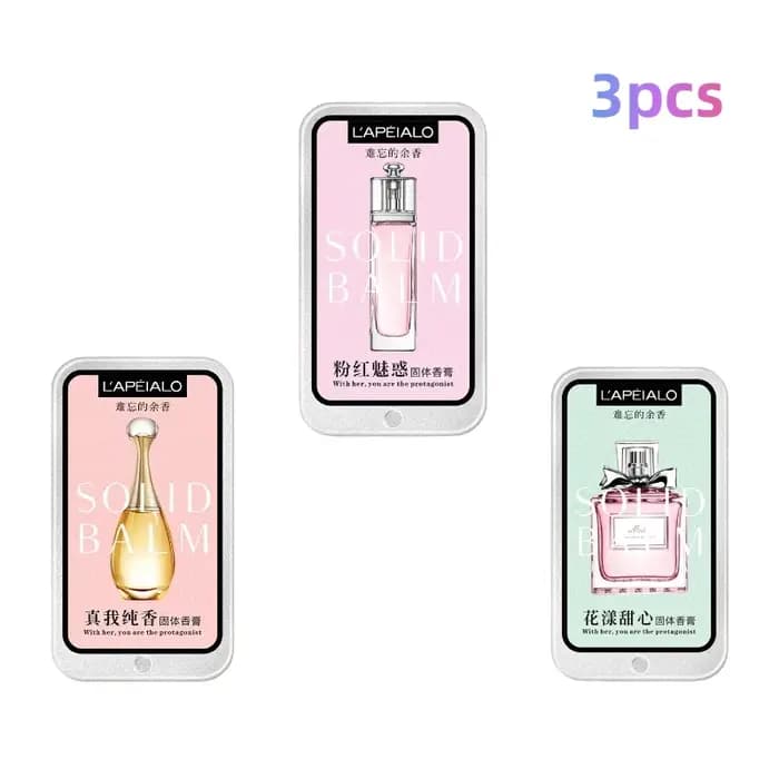 Baume solide parfumé aux phéromones pour femme