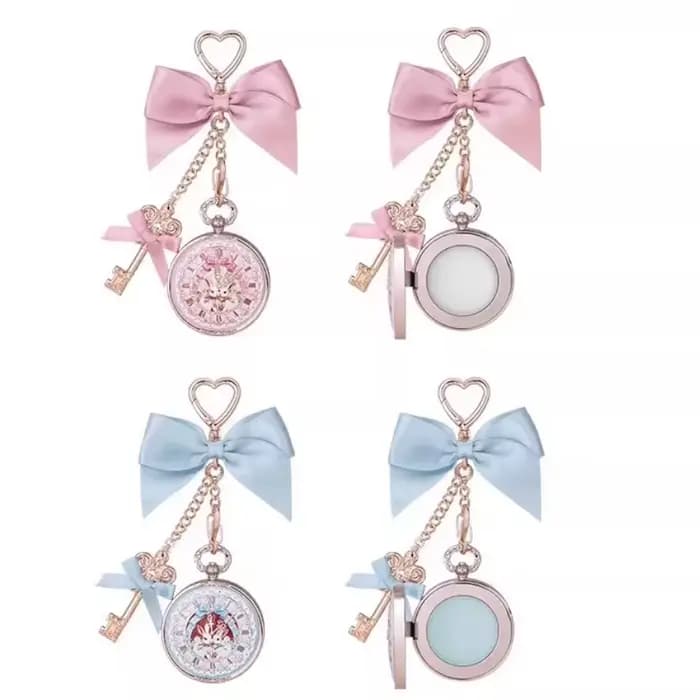 Baume à lèvres Flower Knows avec acide hyaluronique et mélange d'huiles hydratantes Rabbit Garden Girl Heart Cute Anti Crack Lipstick Pendant