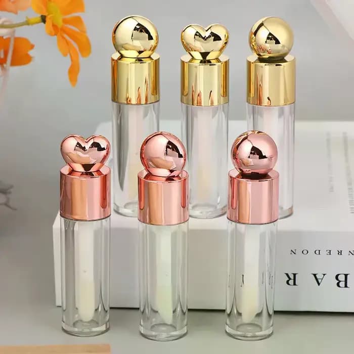 Tube de brillant à lèvres galvanisé de 5ml