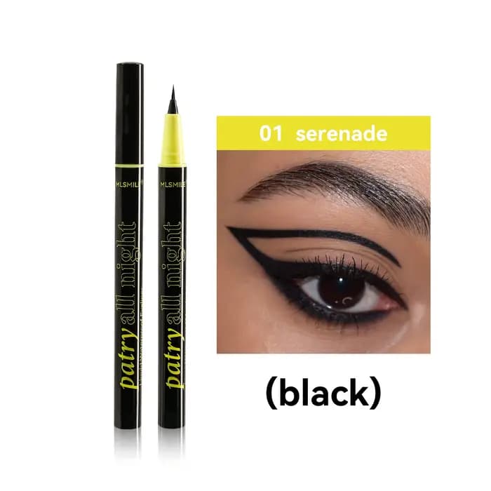 Crayon Eyeliner Noir Marron Blanc Nacré Lisse Longue Tenue Imperméable Anti-Bavures Maquillage Cosmétique