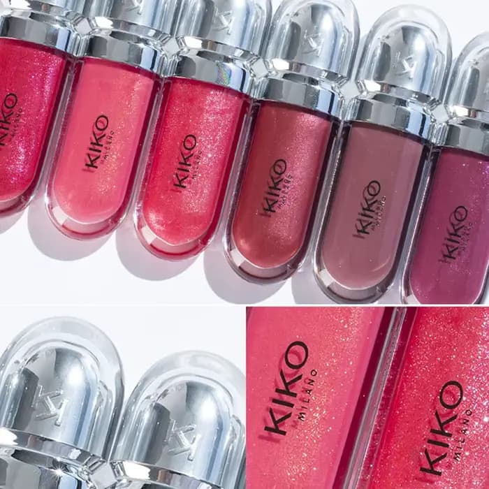 Gloss à lèvres miroir 3D Kiko Italie