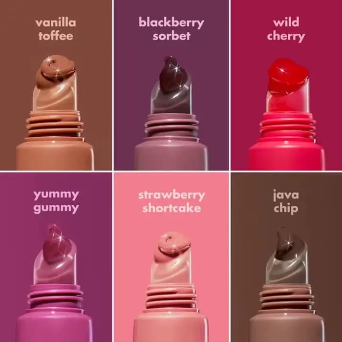 Gloss à lèvres Elf Brand 6 couleurs aux saveurs de fruits