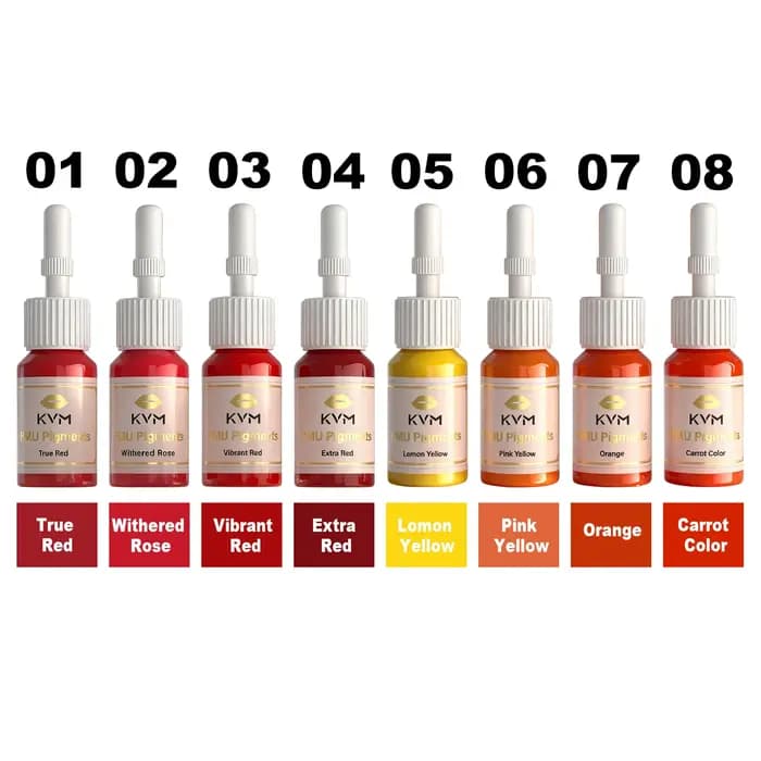 5/8 pièces 5ML Pigments de tatouage maquillage