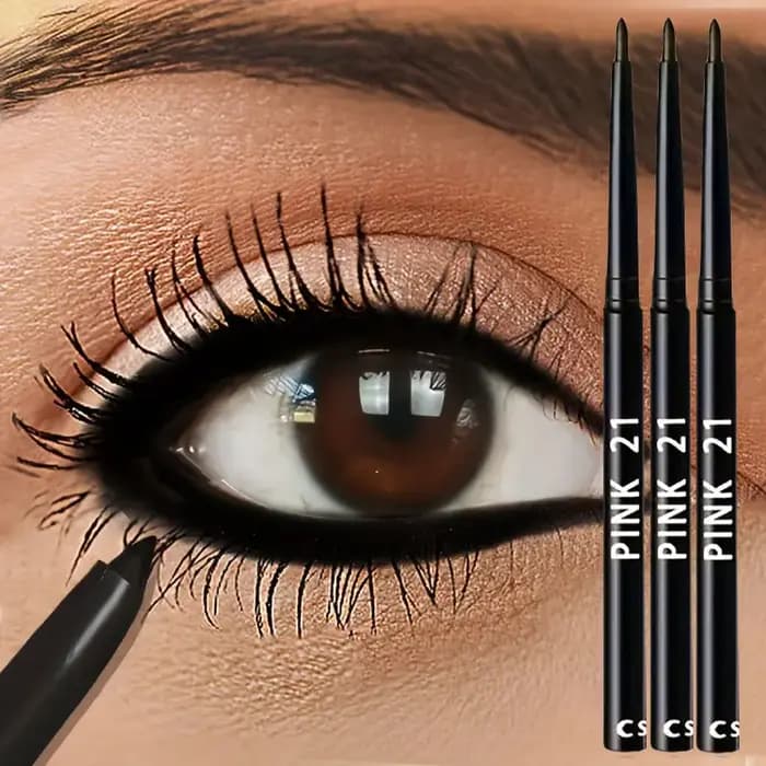 Crayons eyeliner noirs imperméables