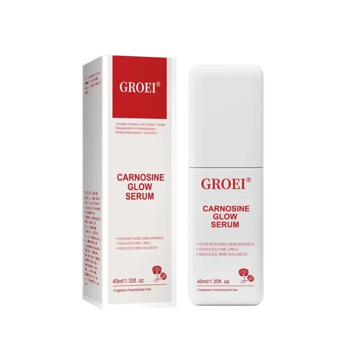 GROEI Centella Asiatica Crème hydratante intensive Sérum éclaircissant aux peptides Renforce la barrière cutanée