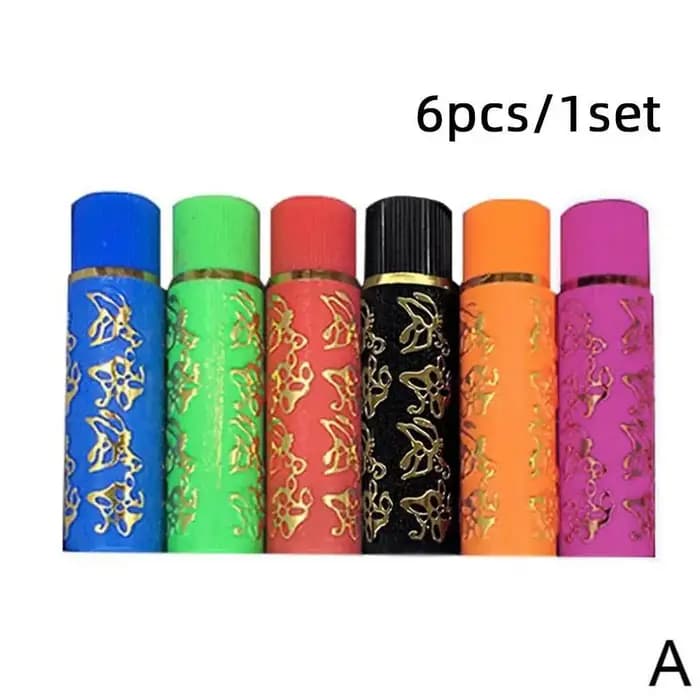 Coffret de 6 baumes à lèvres magiques changeants de couleur