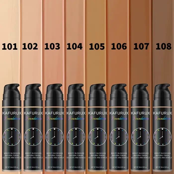 Fond de teint liquide 8 couleurs