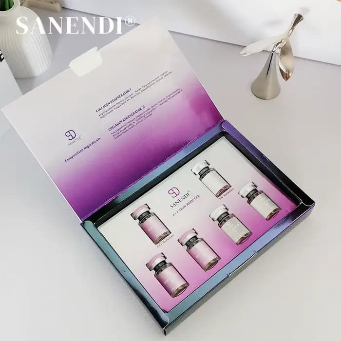 Sérum Sanendi PDRN EXO0 NAD, soin du visage au collagène, solution liquide hydratante et lissante, e