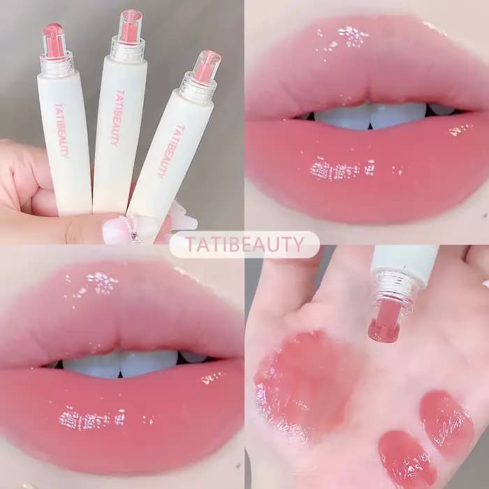 TATIBEAUTY lèvres gelée Essence hydratant rouge à lèvres brillant à lèvres miroir brillant à lèvres