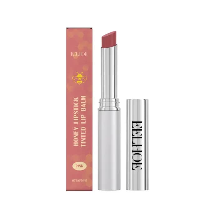 EELHOE rose miel rouge à lèvres vitamine E longue durée teinte