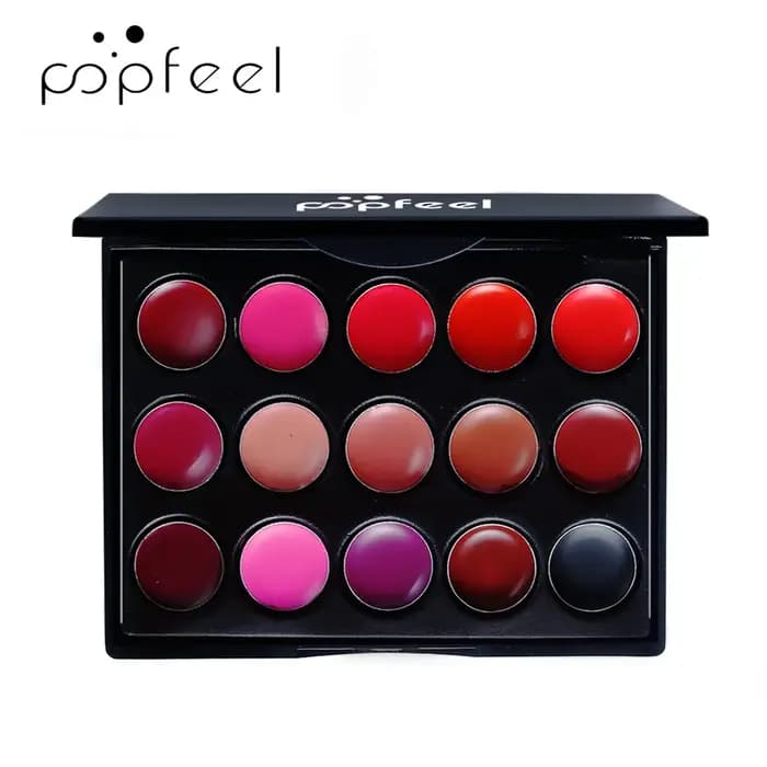 Couleurs rouge à lèvres Palette ensemble longue durée brillant