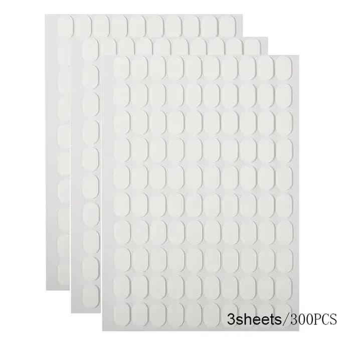300 pièces de bandes adhésives double face pour supports d'ongles