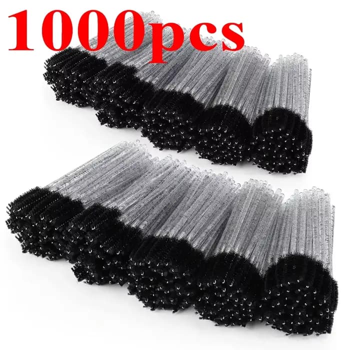 Bobines pour sourcils, outils de beauté, Extension de cils, baguettes de Mascara jetables colorées,