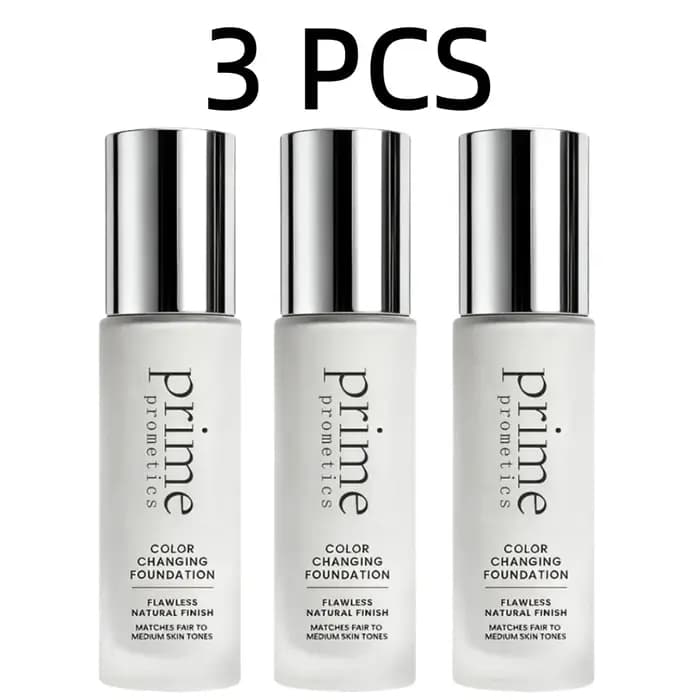 Fond de Teint Hydratant 30ml à Changement de Couleur pour Peaux Matures