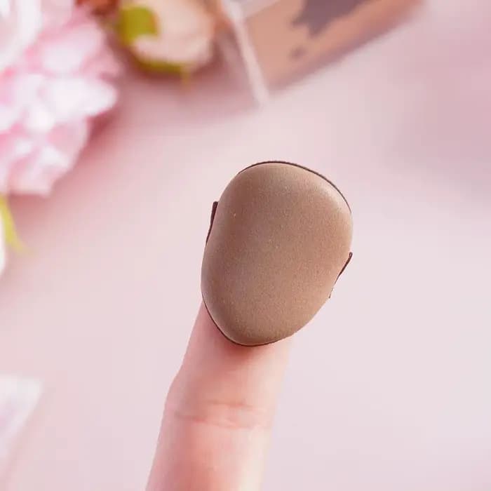 Mélangeur de maquillage en Biscuit au chocolat
