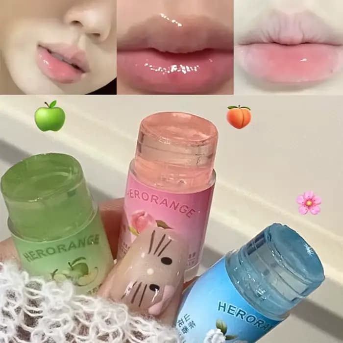 Baume à lèvres hydratant fleur de jasmin noix de coco raisin pomme fruitée crème hydratante fraîche Anti sécheresse