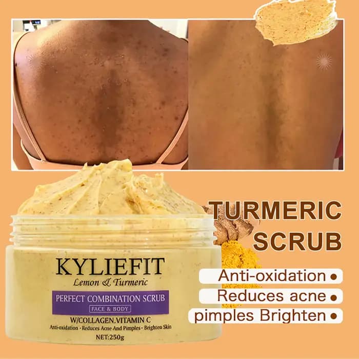 KYLIEFIT Exfoliant naturel au sel pour le corps et le visage