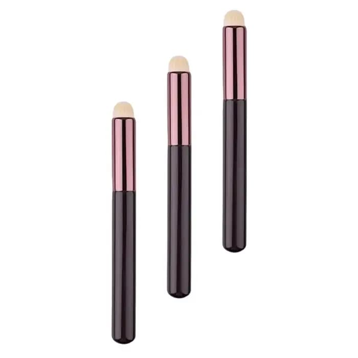 Lot de 3 pinceaux à lèvres professionnels pour estomper