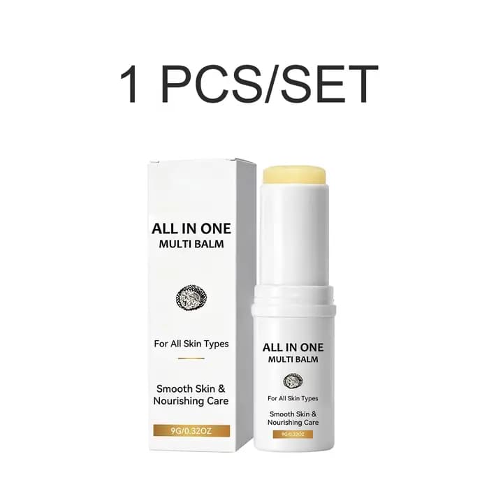 Stick hydratant multi-baume tout-en-un pour le visage, le cou et les lèvres, peau lisse et nourrissa