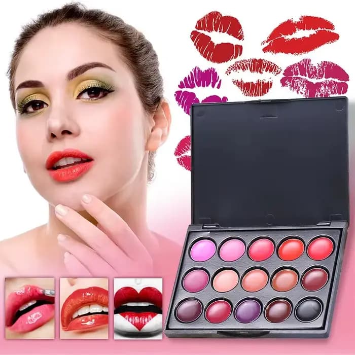 Couleurs rouge à lèvres Palette ensemble longue durée brillant