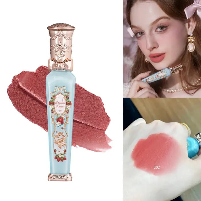 Flower Knows – crème à lèvres mate Rococo fraise