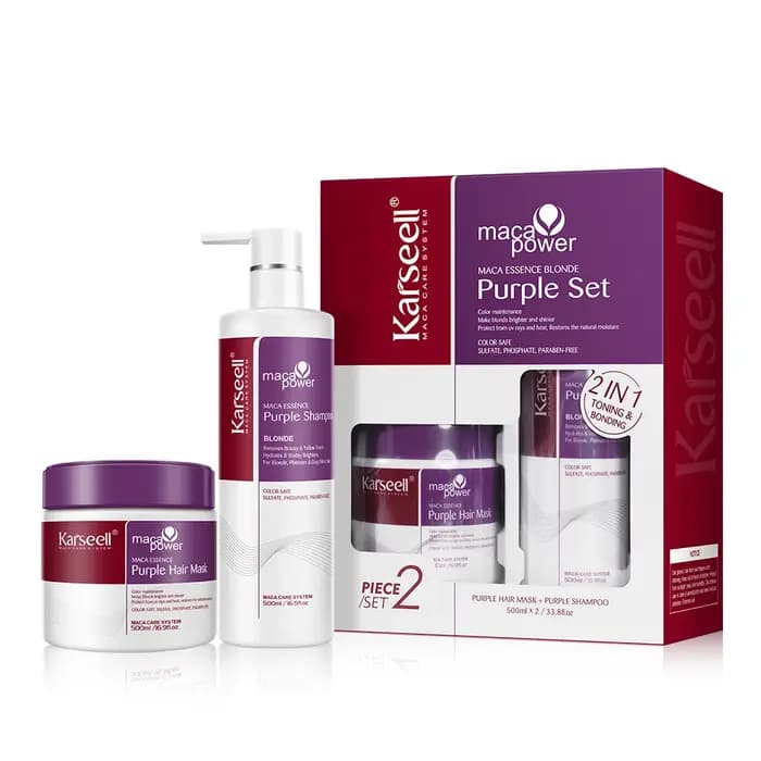 Karseell – masque capillaire violet professionnel