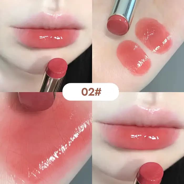 Rouge à lèvres brillant soyeux Gege Bear pompe