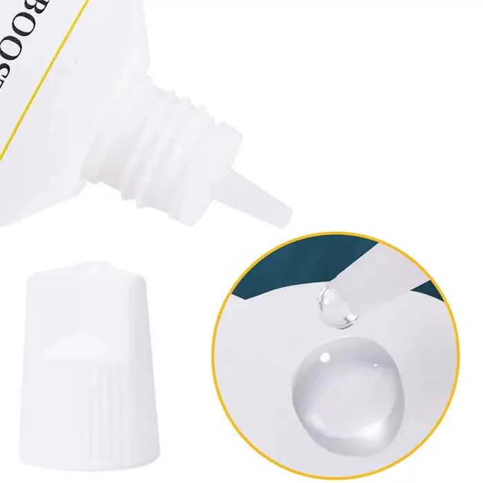 HI-Gels booster de colle pour extension de cils, Pure Korea, Super Bonder, Clear Lasting, Makeup Too
