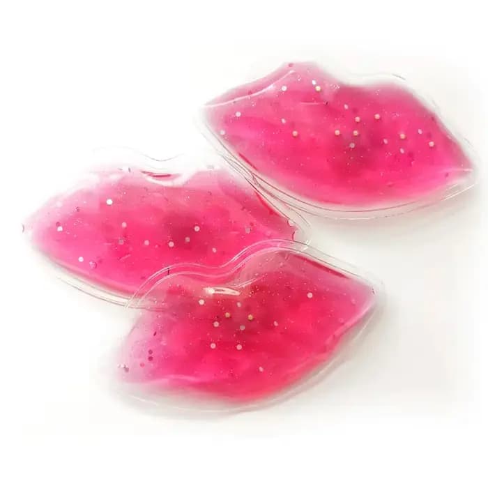 Packs de glace à lèvres réutilisables pour soulager le gonflement – Compresse froide