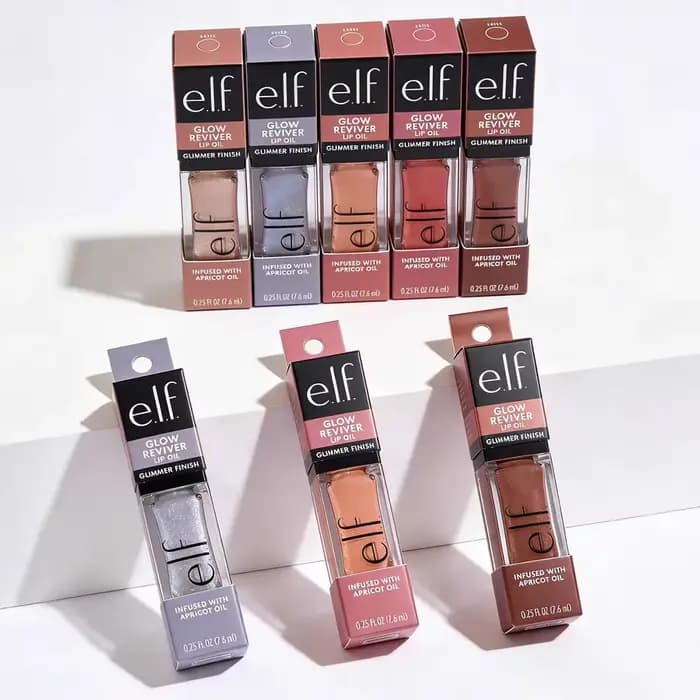 Elf Fashion Transparent Lip Glaze Moisturizing Shine Plumping Liquid Lipstick Hydrating Daily Women Beginner Makeup Cosmetics