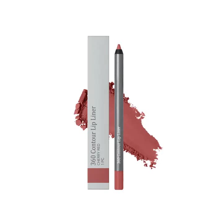Crayon à lèvres rouge rosé au toucher lisse