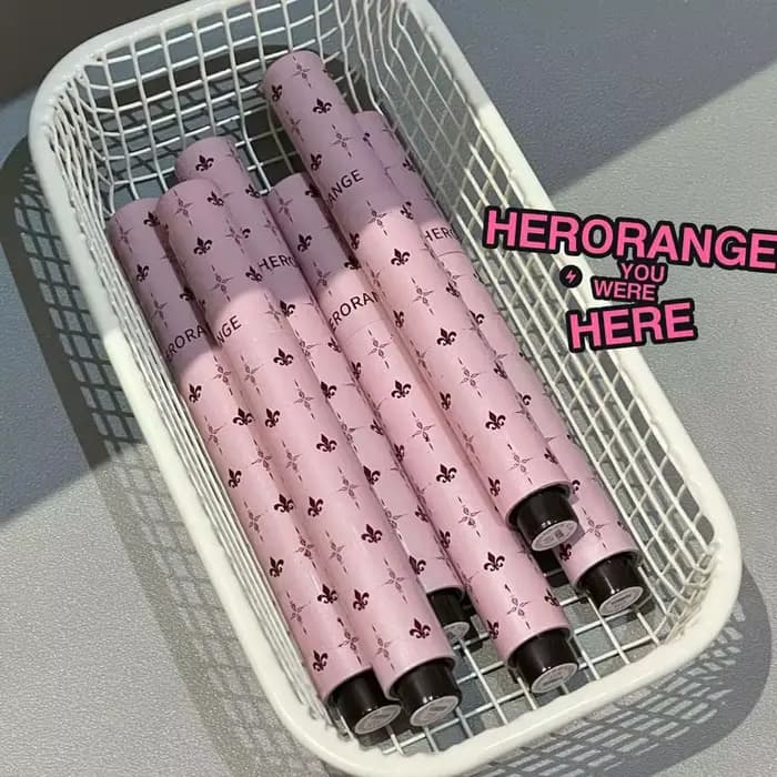 Herorange Starry Gloss à lèvres solide longue tenue hydratant non collant anti-transfert brillant pailleté fin